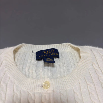 White Ralph Lauren Cardigan - L (Kids) - New, never worn - Revaleur