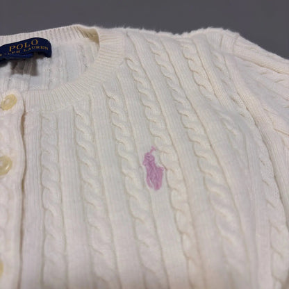White Ralph Lauren Cardigan - L (Kids) - New, never worn - Revaleur