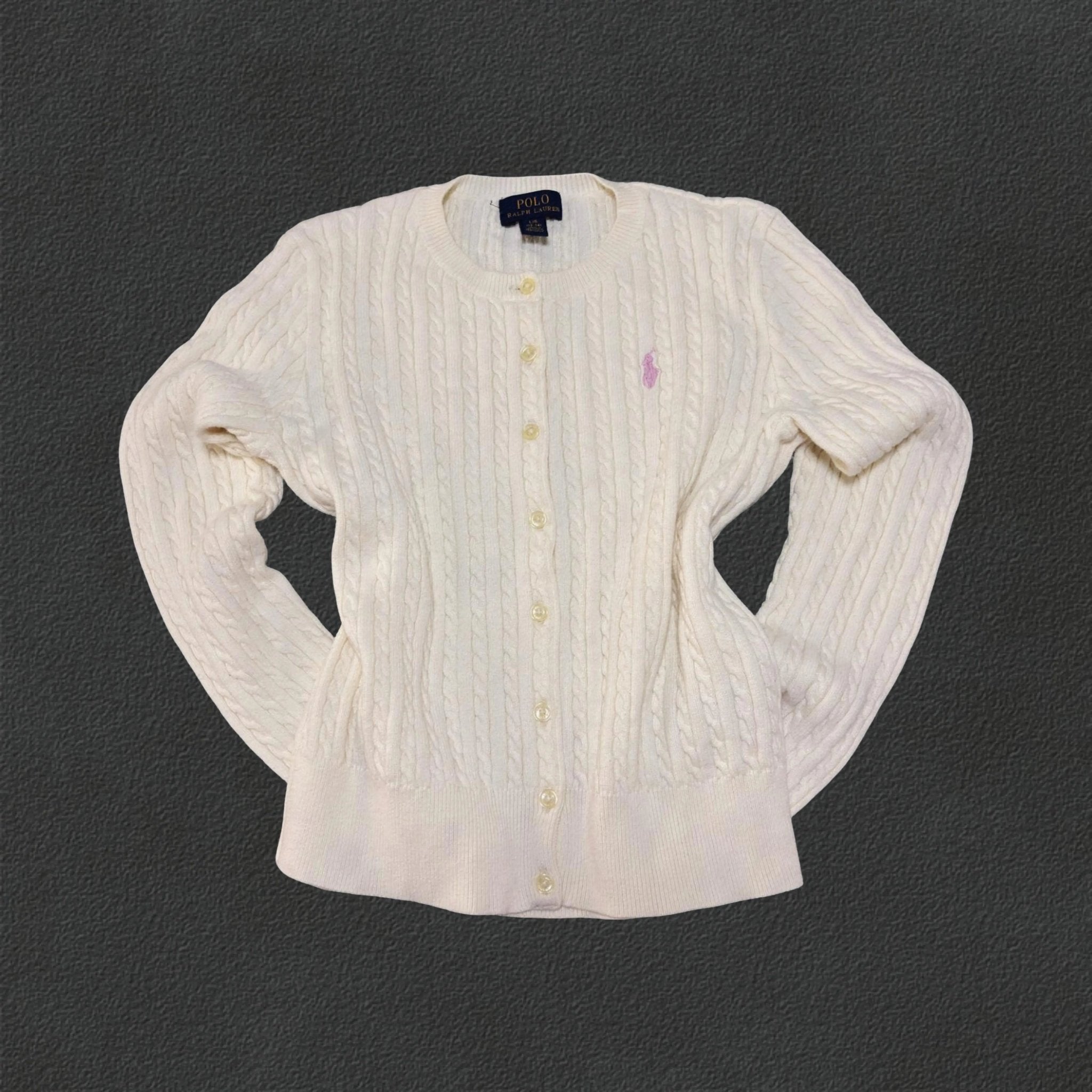 White Ralph Lauren Cardigan - L (Kids) - New, never worn - Revaleur