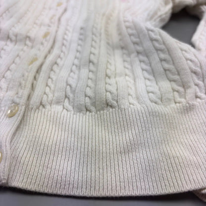 White Ralph Lauren Cardigan Longsleeve - XL (Kids) - Very Good Condition - Revaleur