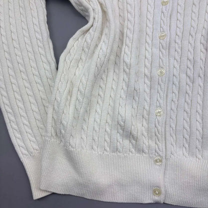 White Ralph Lauren Cardigan - XL - Very Good - Revaleur