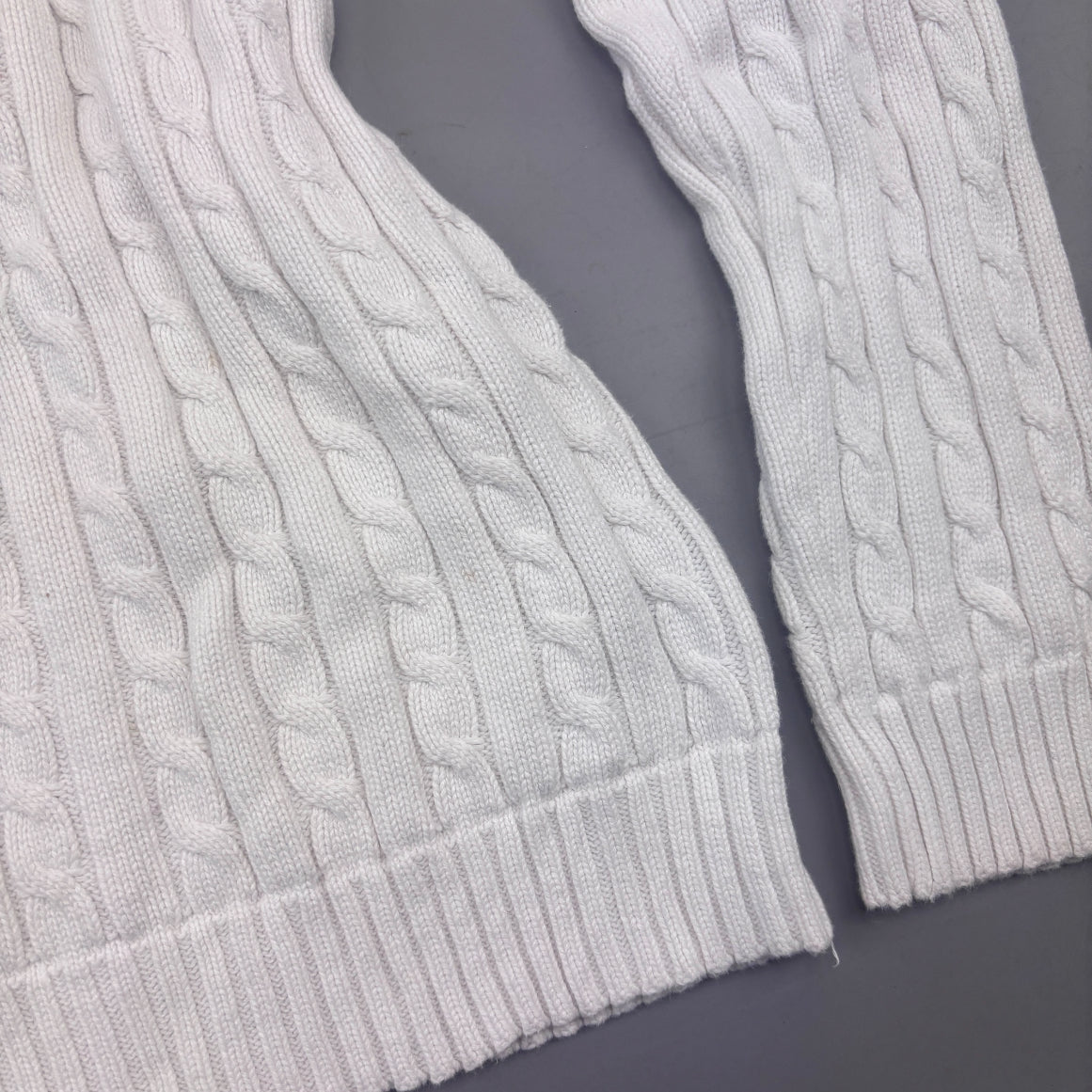 White Ralph Lauren Knitted Sweater - Women S - Very Good - Revaleur