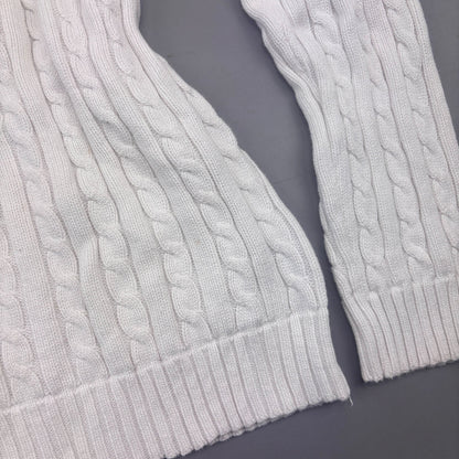 White Ralph Lauren Knitted Sweater - Women S - Very Good - Revaleur