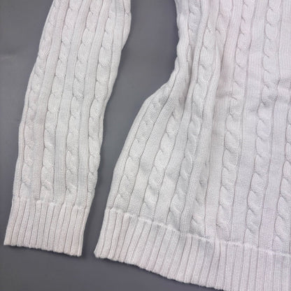 White Ralph Lauren Knitted Sweater - Women S - Very Good - Revaleur