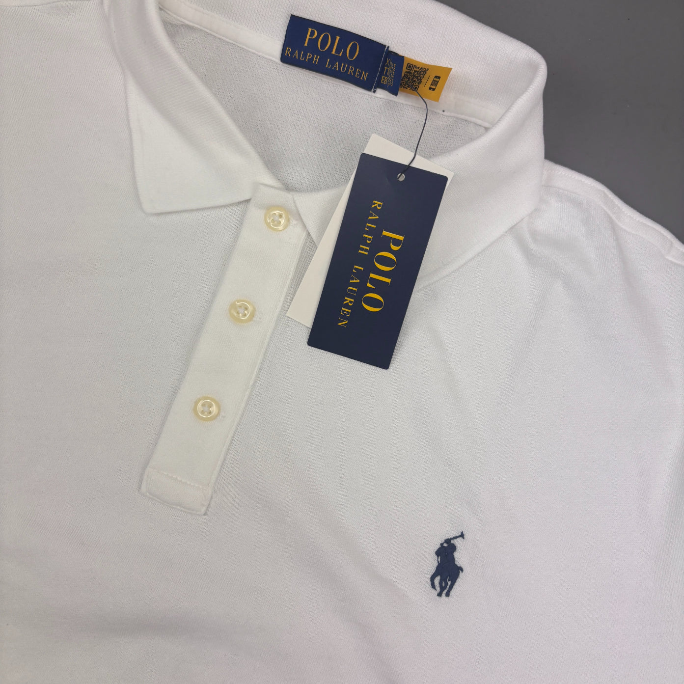 White Ralph Lauren Polo Shirt - Men XXL - New With Tags - Revaleur