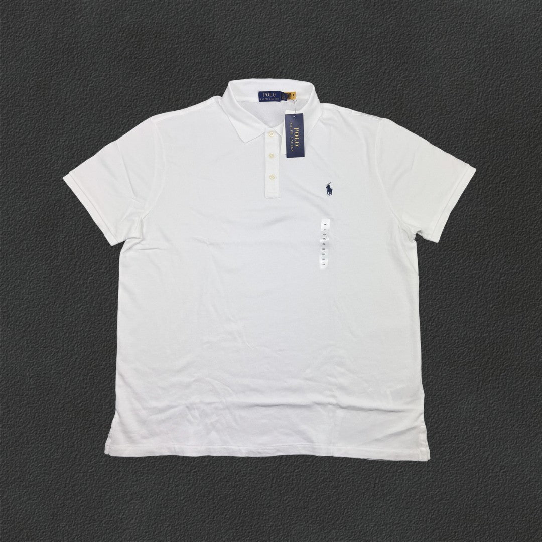 White Ralph Lauren Polo Shirt - Men XXL - New With Tags - Revaleur