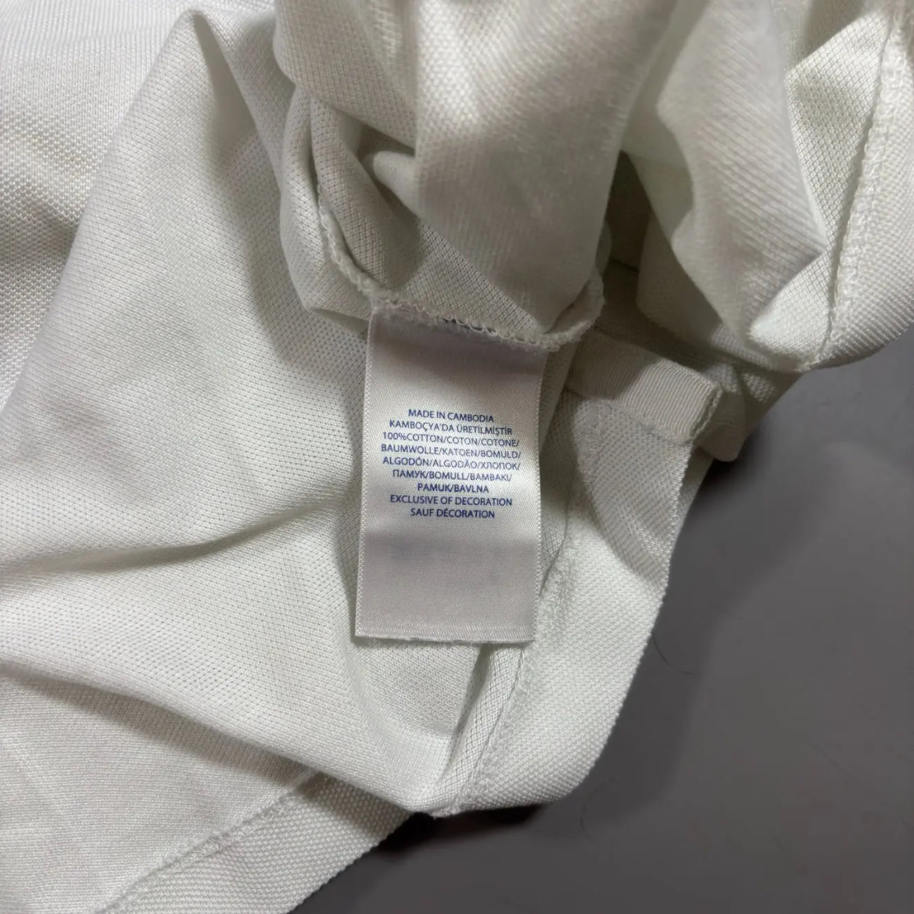White Ralph Lauren Polo - XL - New, Never Worn - Revaleur