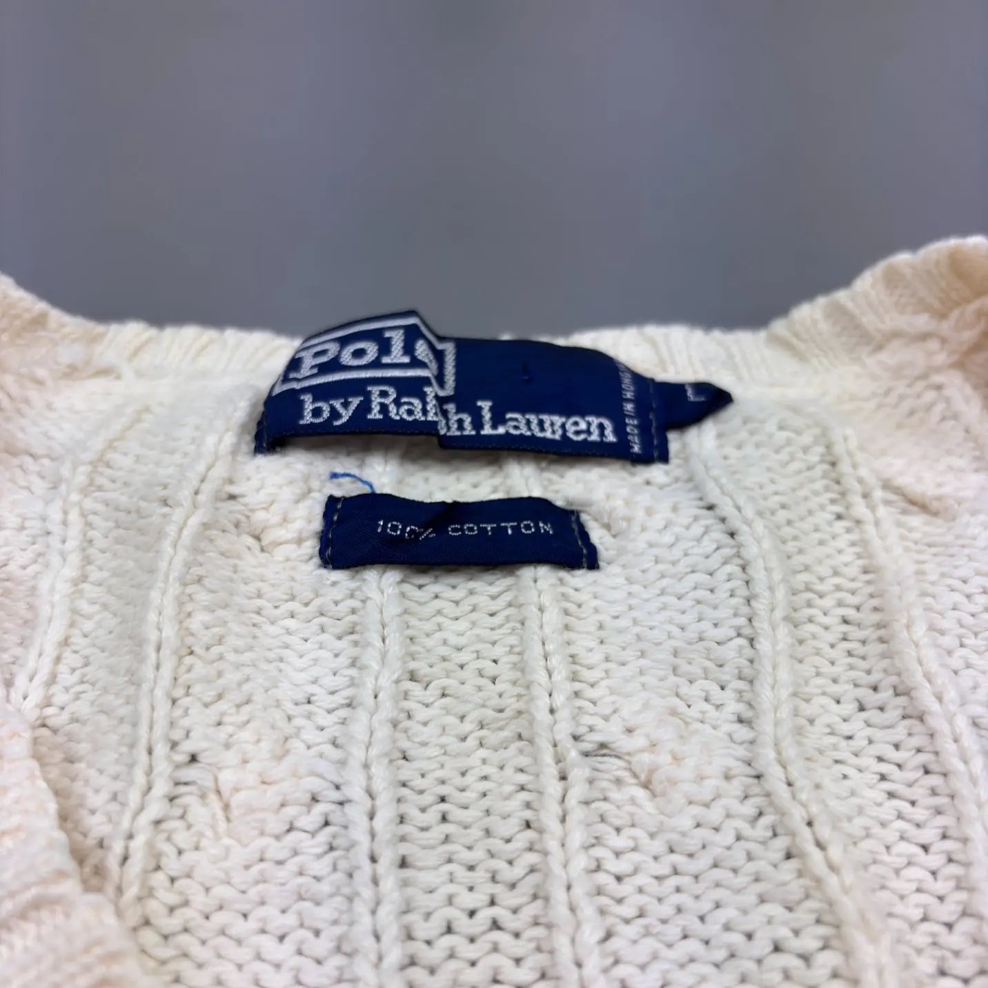 White Ralph Lauren Spencer - L - Very Good Condition - Revaleur