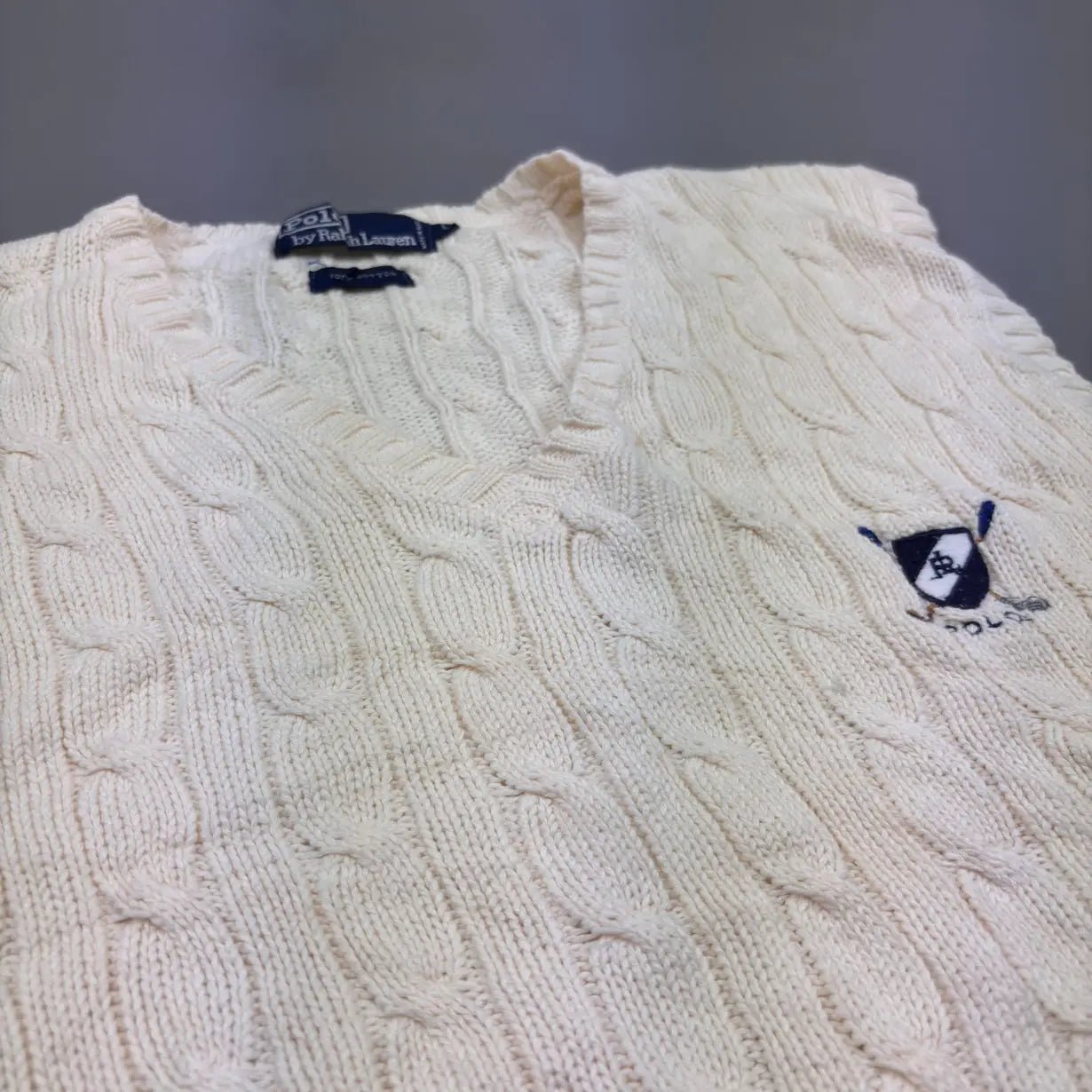 White Ralph Lauren Spencer - L - Very Good Condition - Revaleur
