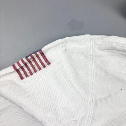 White Ralph Lauren Zip Vest - Boys XL - Good - Revaleur