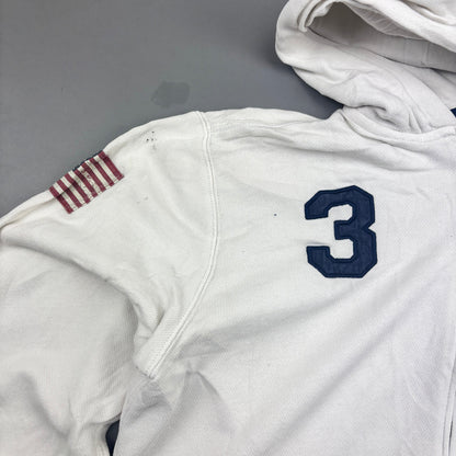 White Ralph Lauren Zip Vest - Boys XL - Good - Revaleur