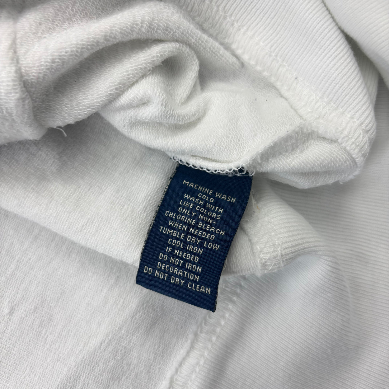 White Ralph Lauren Zip Vest - Men XL - Very Good - Revaleur
