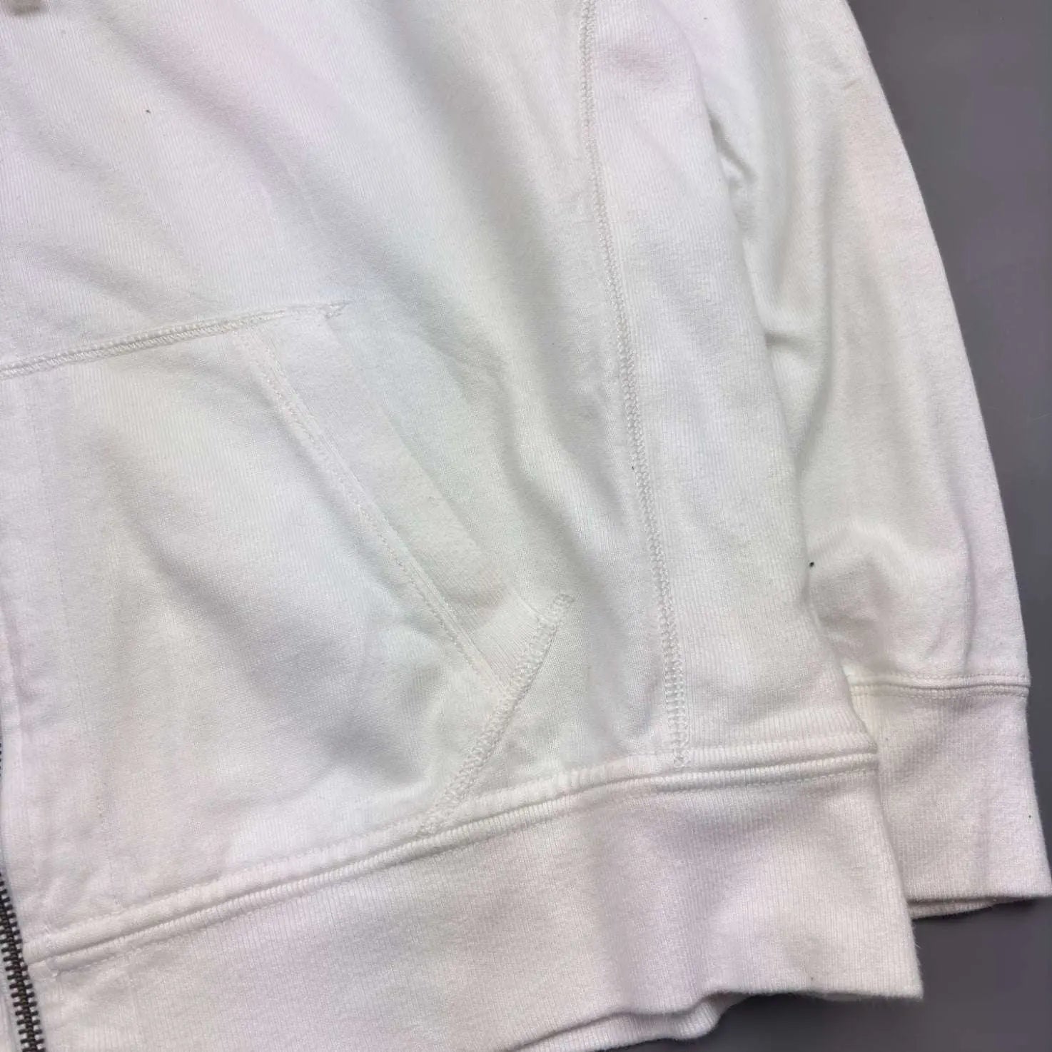 White Ralph Lauren Zip Vest - Men XL - Very Good - Revaleur