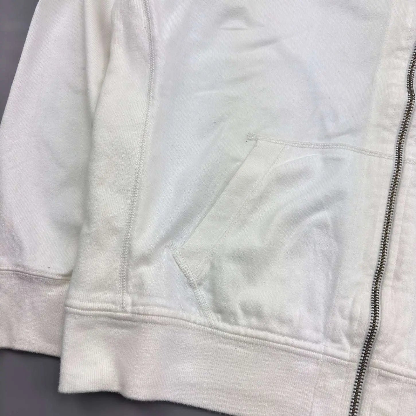 White Ralph Lauren Zip Vest - Men XL - Very Good - Revaleur