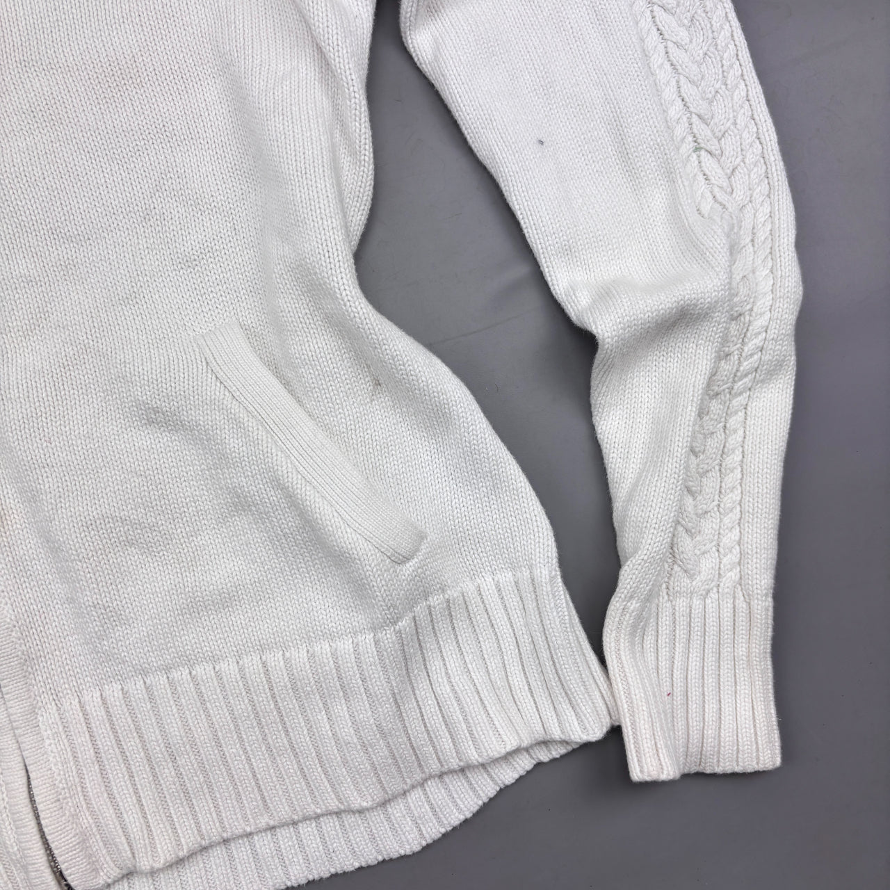 White Ralph Lauren Zip Vest - Women M - Very Good - Revaleur