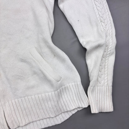 White Ralph Lauren Zip Vest - Women M - Very Good - Revaleur