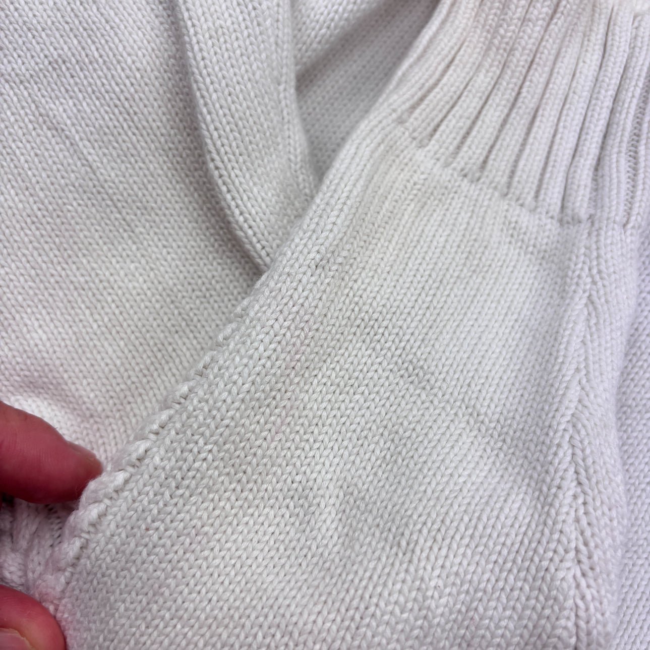 White Ralph Lauren Zip Vest - Women M - Very Good - Revaleur