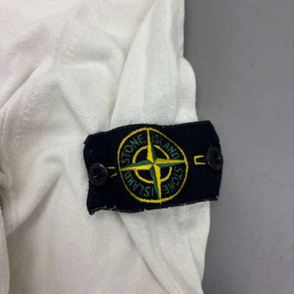 White Stone Island Jumper - S - Authentic & Very Good Condition - Revaleur
