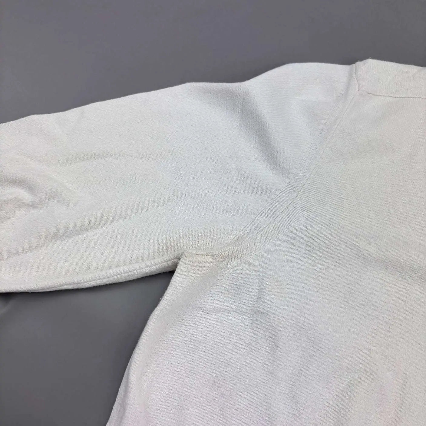 White Stone Island Jumper - S - Authentic & Very Good Condition - Revaleur