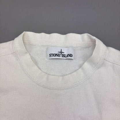 White Stone Island Jumper - S - Authentic & Very Good Condition - Revaleur