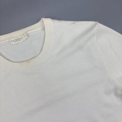 White Suitsupply Merino Wool Jumper - Men M - Very Good - Revaleur