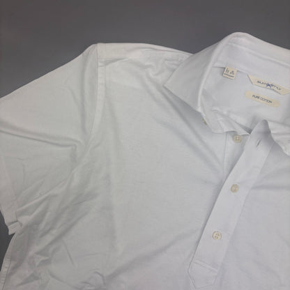 White Suitsupply Polo Shirt - Men L - Very Good - Revaleur