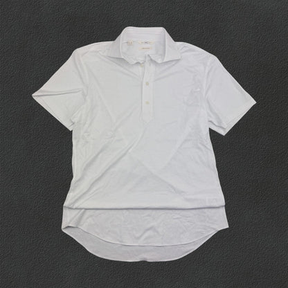 White Suitsupply Polo Shirt - Men L - Very Good - Revaleur