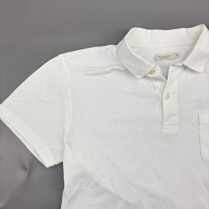 White Suitsupply Polo Shirt - Men M - Very Good - Revaleur