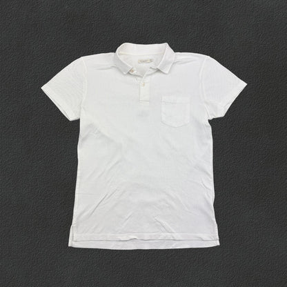White Suitsupply Polo Shirt - Men M - Very Good - Revaleur