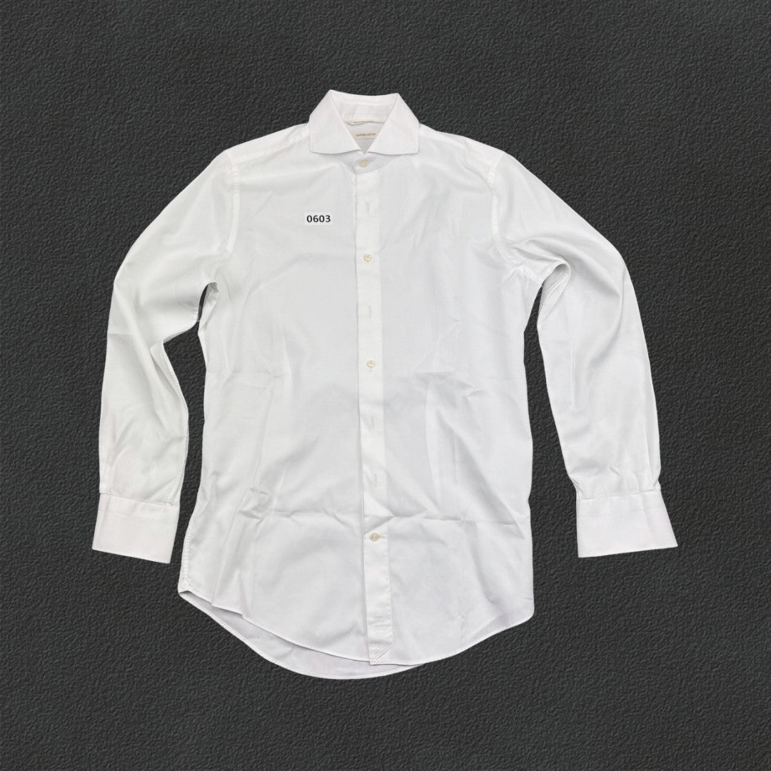 White Suitsupply Shirt - Men 37 - Very Good - Revaleur