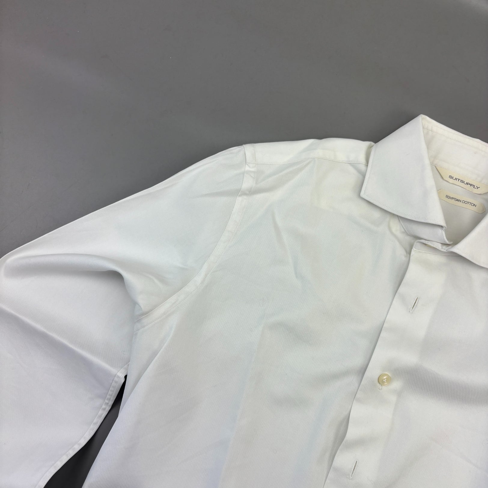 White Suitsupply Shirt - Men 38 - Very Good - Revaleur