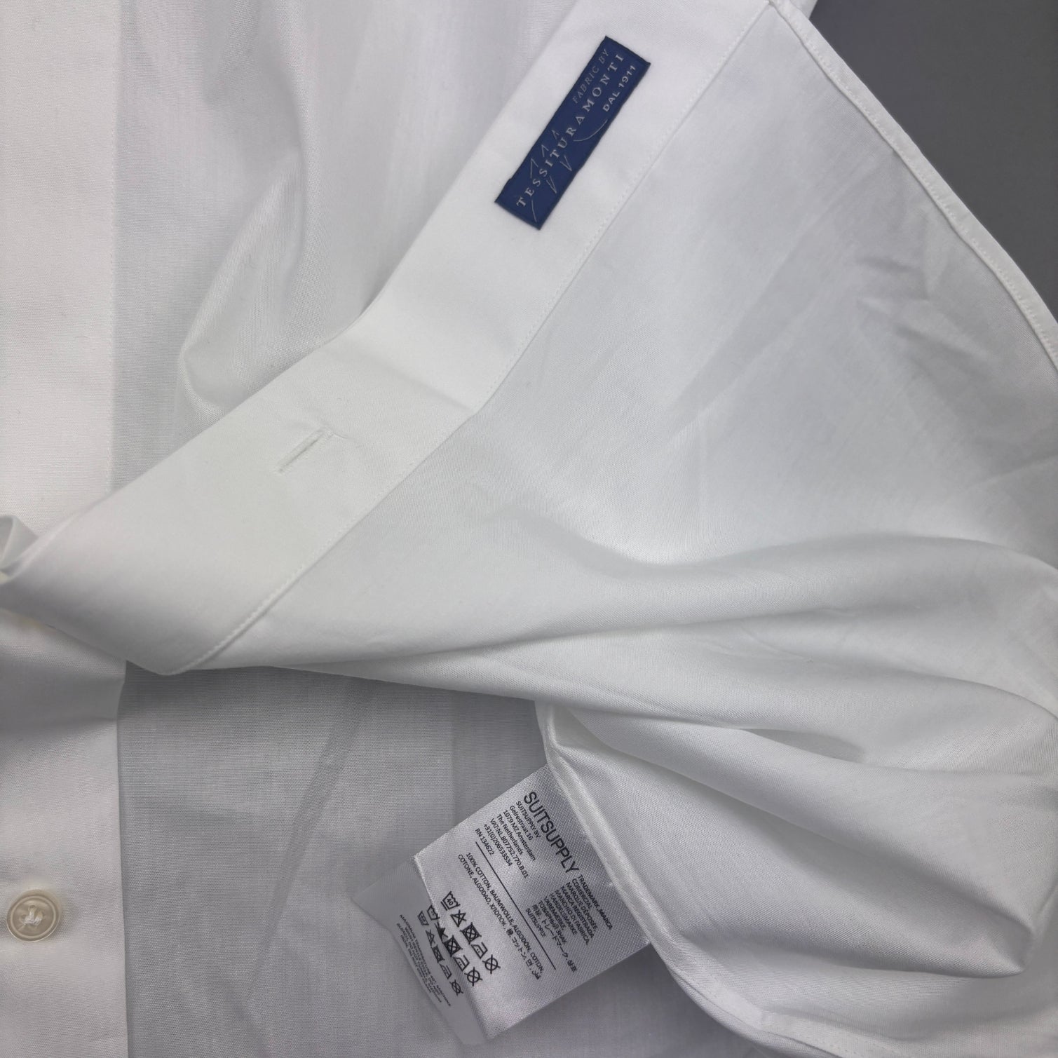 White Suitsupply Shirt - Men 40 - New - Revaleur