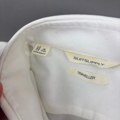 White Suitsupply Shirt - Men 40 - Very Good - Revaleur
