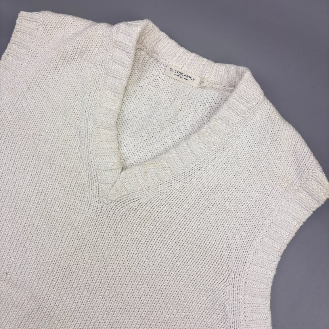 White Suitsupply Spencer - Men M - Very Good - Revaleur