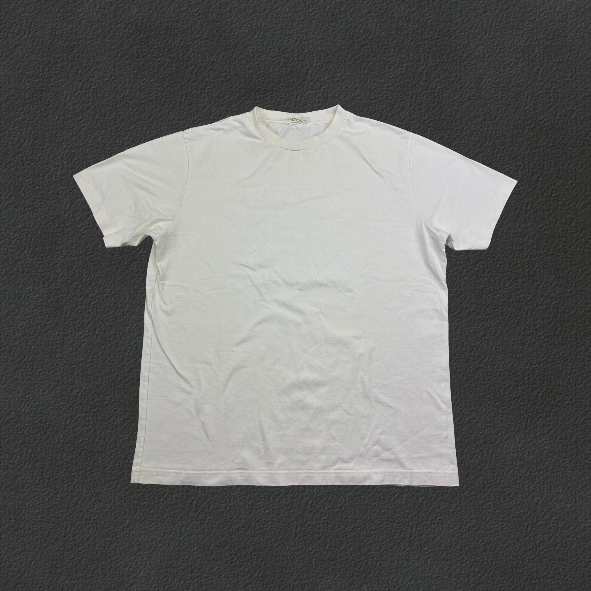 White Suitsupply T-shirt - Men L - Very Good - Revaleur