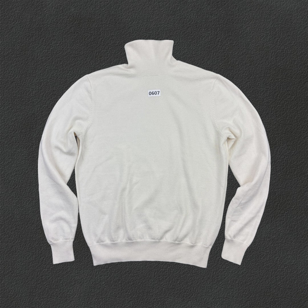 White Suitsupply Turtleneck - Men XL - New - Revaleur