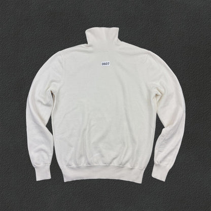 White Suitsupply Turtleneck - Men XL - New - Revaleur