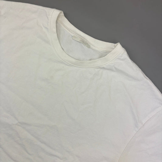 White Zara T-shirt - Men XL - Very Good - Revaleur
