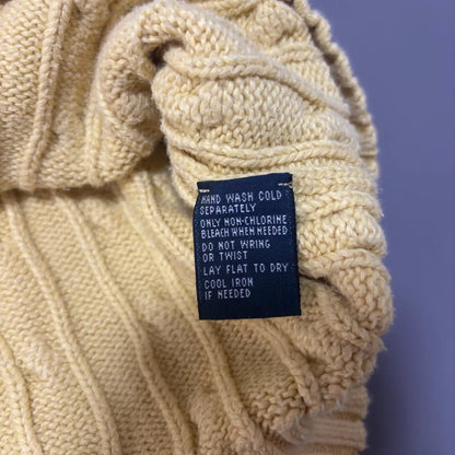 Yellow Ralph Lauren Knitted Sleeveless V - Neck - XL - New, Never Worn - Revaleur