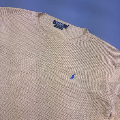 Yellow Ralph Lauren Knitted Sweater - L - Very Good - Revaleur