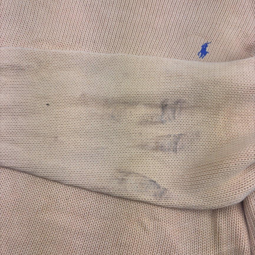 Yellow Ralph Lauren Knitted Sweater - L - Very Good - Revaleur