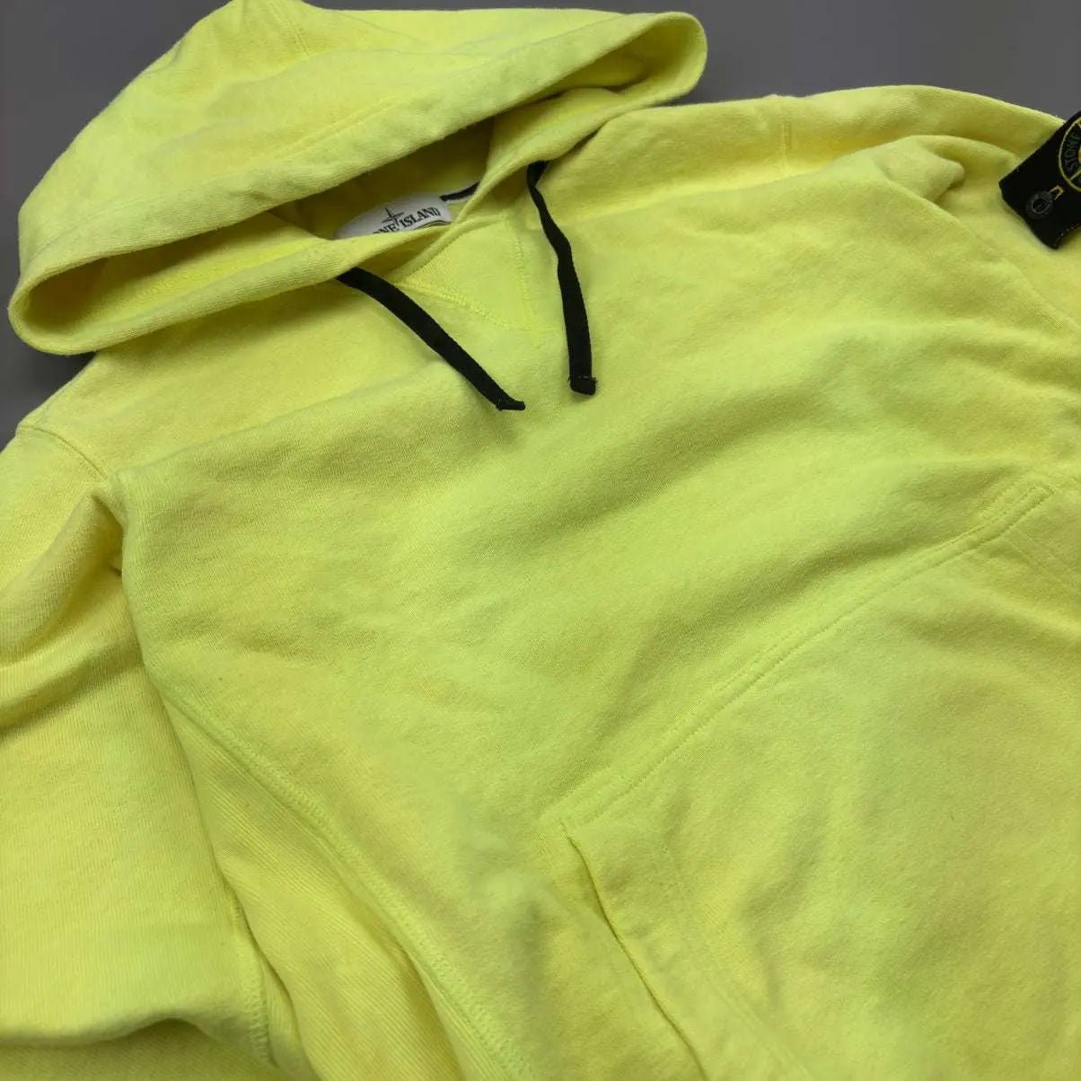 Yellow Stone Island Hoodie - S - Authentic & Excellent Condition - Revaleur