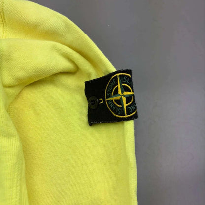 Yellow Stone Island Hoodie - S - Authentic & Excellent Condition - Revaleur